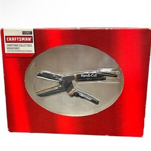 Craftsman Tools Christmas Collectible Miniature Ornament Handi-Cut